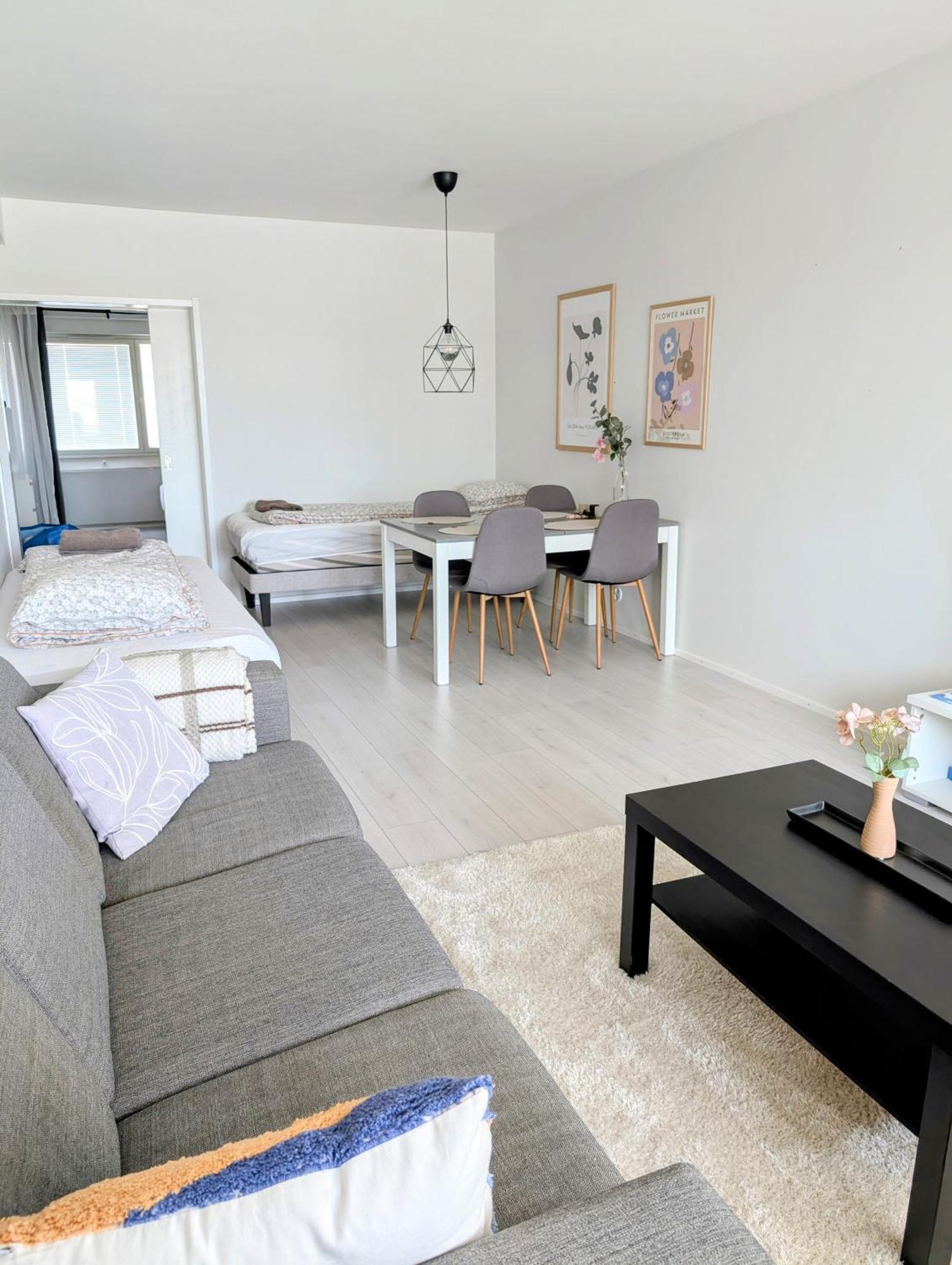40-Apartment In Kemi City Center , Balcony And Free Parking Exterior photo